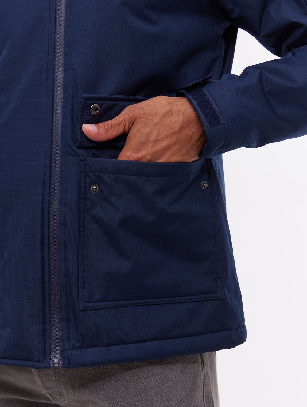 Valana Hooded Jacket - Blue