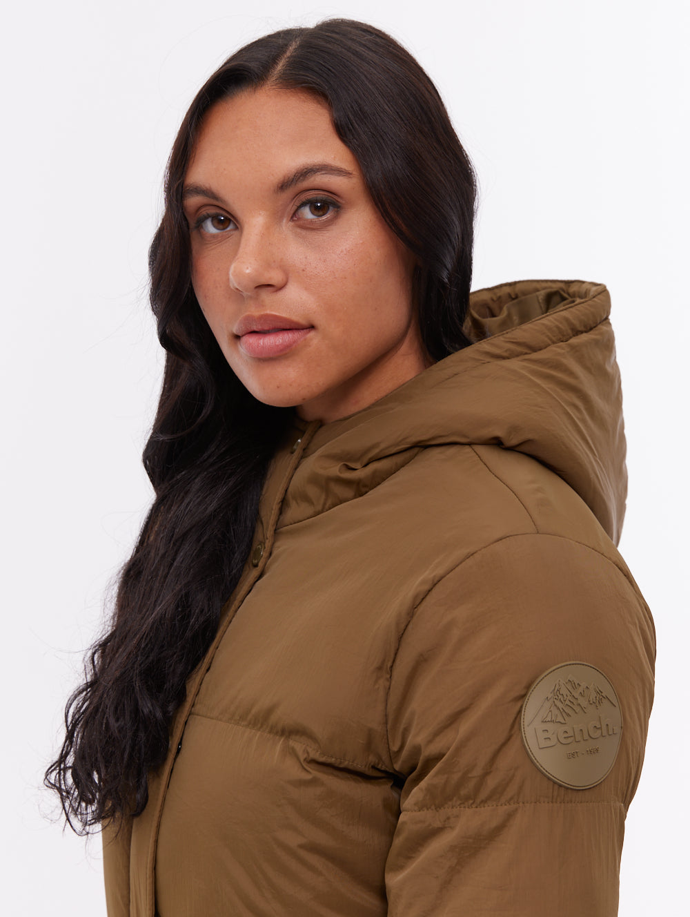 Willah Hooded Puffer Jacket - Green